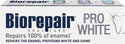 Actual product image Biorepair Pro White Whitening Toothpaste with microRepair 2.5 fl.oz 75ml (75 ml)