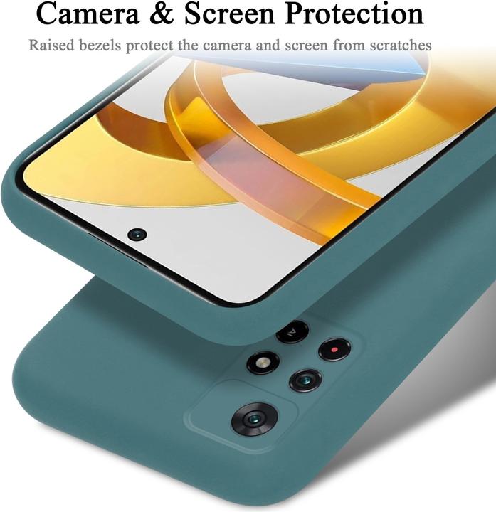 Produktbild Cadorabo TPU Liquid Silicone Case Hülle für Xiaomi POCO M4 PRO 5G (Xiaomi Poco M4 Pro 5G)