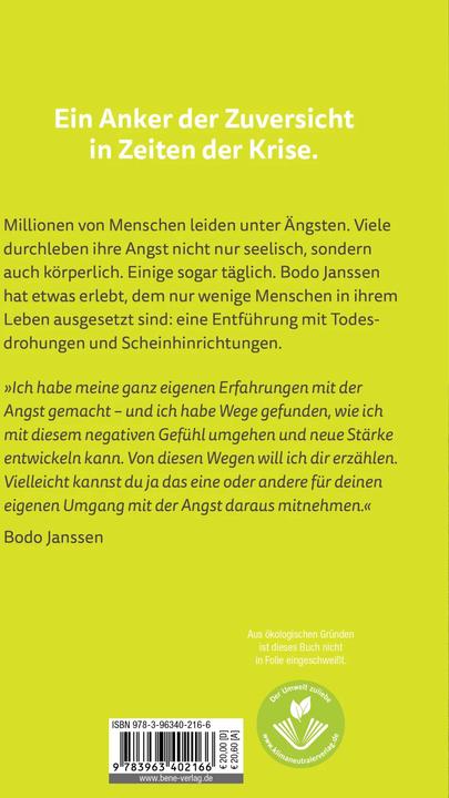 Produktbild Von der Angst zur Stärke (Deutsch, Janssen, Bodo, 2023)