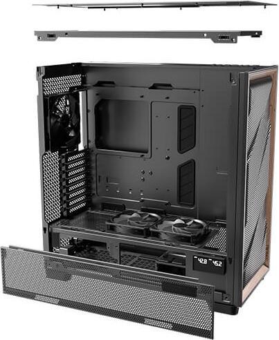 Produktbild Antec Geh FLUX PRO Midi Tower schwarz retail (mATX, ATX, ITX)