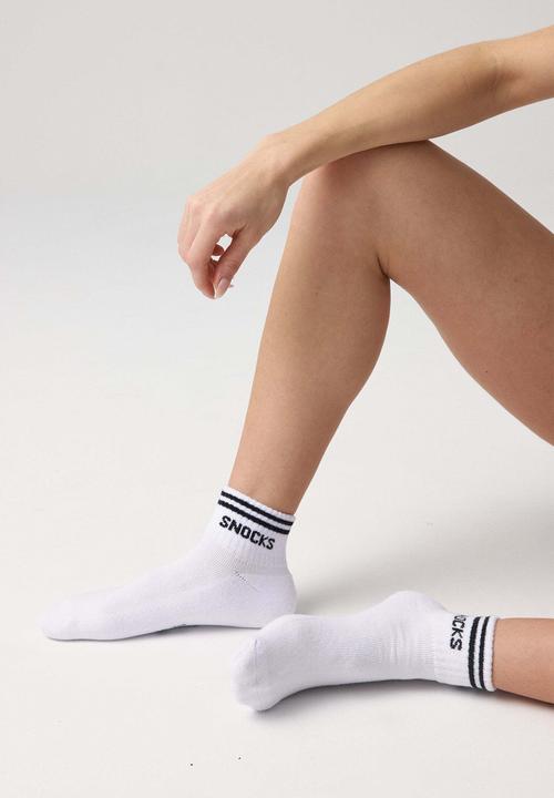 Actual product image Snocks Retro sneaker socks (pack of 4, 39 - 42)