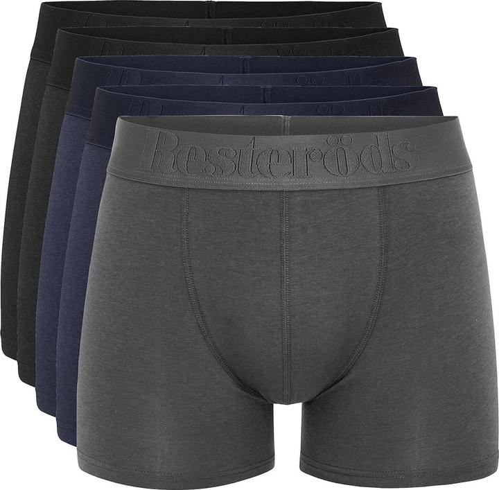 Immagine prodotto Resteröds 5er Pack Gunnar Retro Short / Pant (L, Confezione da 5 pezzi)
