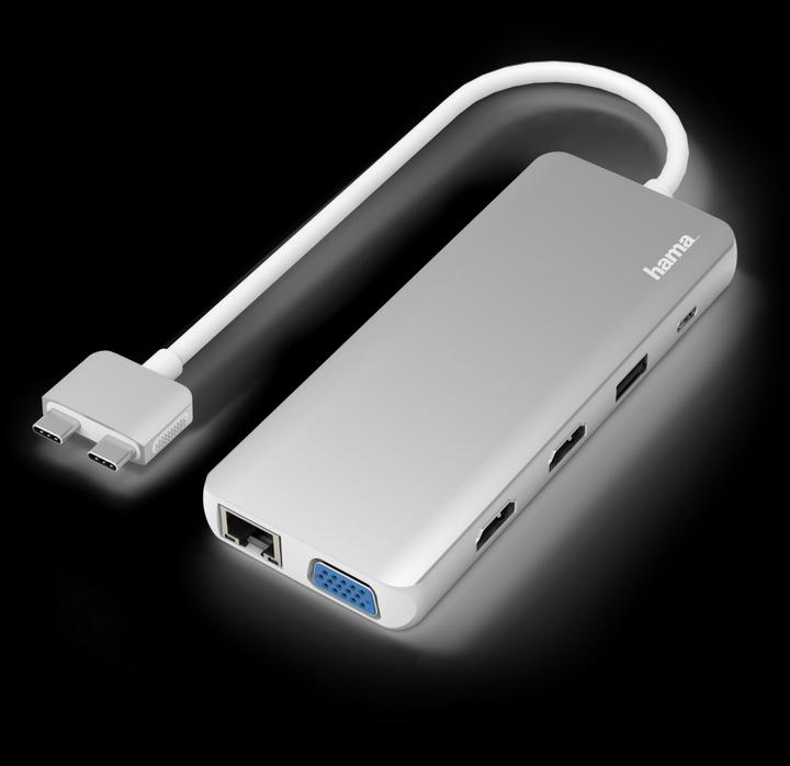 Immagine prodotto Hama Hub USB-C (USB-C, 12 Porti)