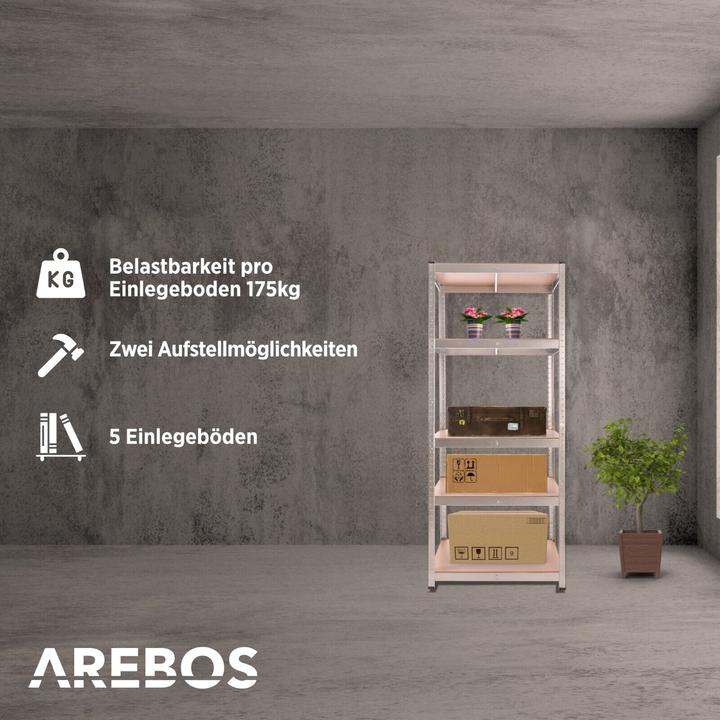 Actual product image Arebos Schwerlastregal