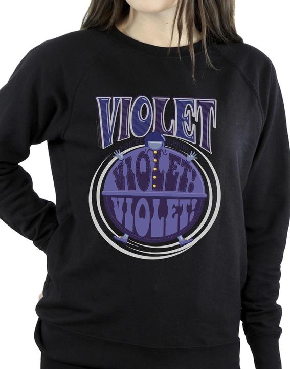 Produktbild Willy Wonka & the Chocolate Factory Violet Turning Violet Sweatshirt (XL)
