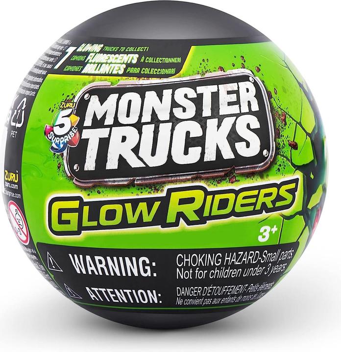 Actual product image Zuru Monster Trucks - Blindbox Glow Riders