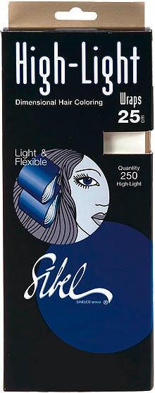 Sinelco Color Stripes High-Light Wraps 25x10cm