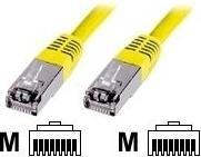 Image du produit Digitus CAT 5e SF-UTP Câble patch PVC AWG 26/7 Longueur 3 m Couleur jaune (SF/UTP, CAT5e, 3 m)