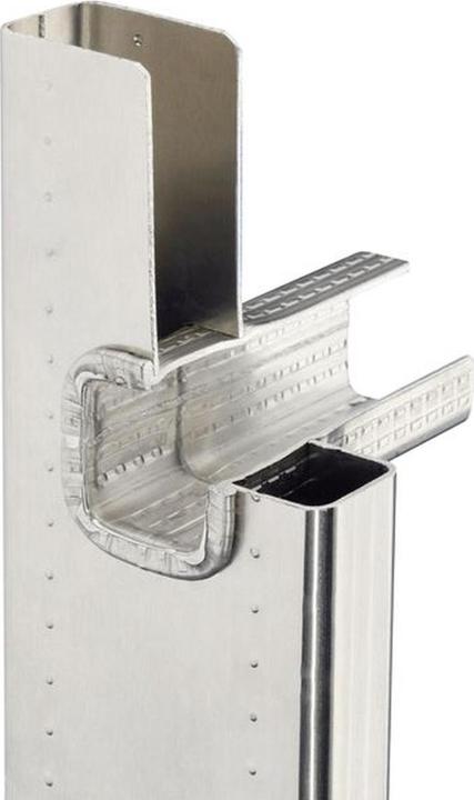 Produktbild Hailo S80 ProfiStep duo, Aluminium-Schiebeleiter 2-teilig, 2x18 Sprossen (Gerüst, 16 cm)