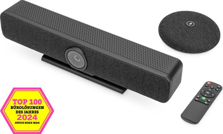 Image du produit Digitus Barre vidéo 4K All-in-One – Système de vidéoconférence
