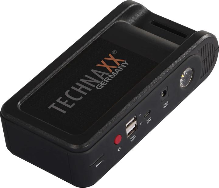 Technaxx JUMP STARTER POWERBANK TX-218 (12000 mAh, 100 W, 39.60 Wh)