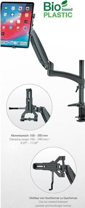 Produktbild K&M 23874 Tablet-PC-Halter-Bundle