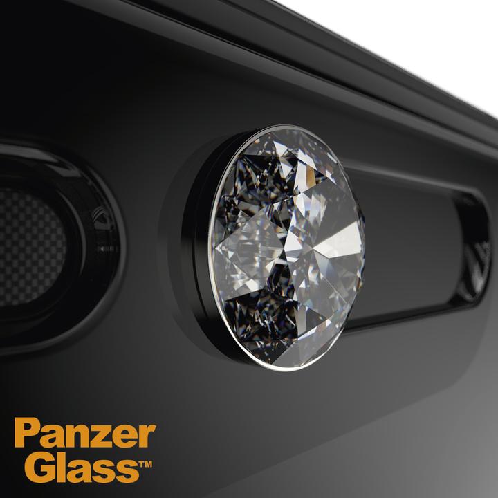 Actual product image PanzerGlass Edge-to-Edge Swarovski CamSlider (1 Piece, Apple iPhone 11, Apple iPhone XR)