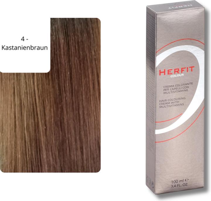 Immagine prodotto XanitaliaPro Colore Per Capelli Con Vitamine (4 - Marrone castagna)