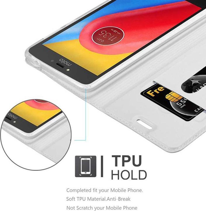 Image du produit Cadorabo Book Classy Style Cover (Motorola Moto C Plus)