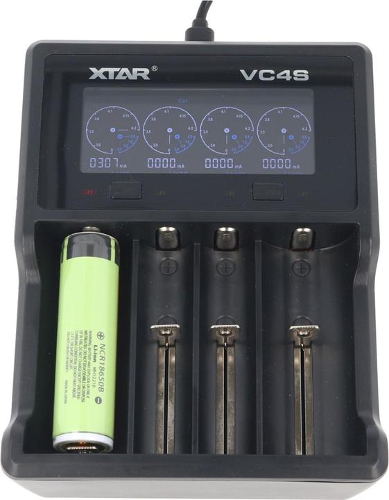 Actual product image Xtar VC4S (1 pcs., Battery + charger)