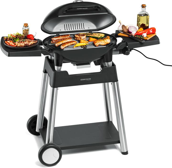 Actual product image Rommelsbacher BARBECUE GRILL WITH GRILL TROLLEY *Delivery start: from mid-June 2024* (2.20 kW)