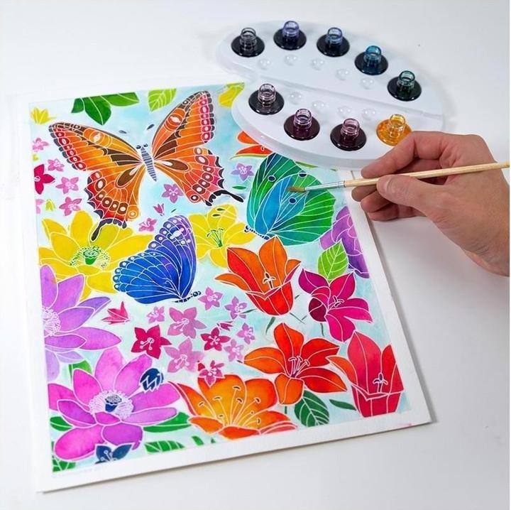 Actual product image Sentosphere Aquarellum Gm 3T Dans Les Fleurs