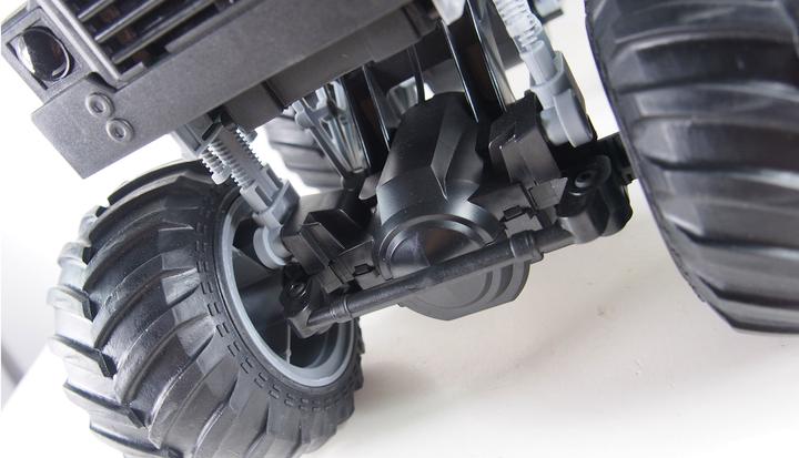 Produktbild Amewi Crazy Schoolbus Elektro Brushed Monster Truck 2WD 1:16 RTR grün