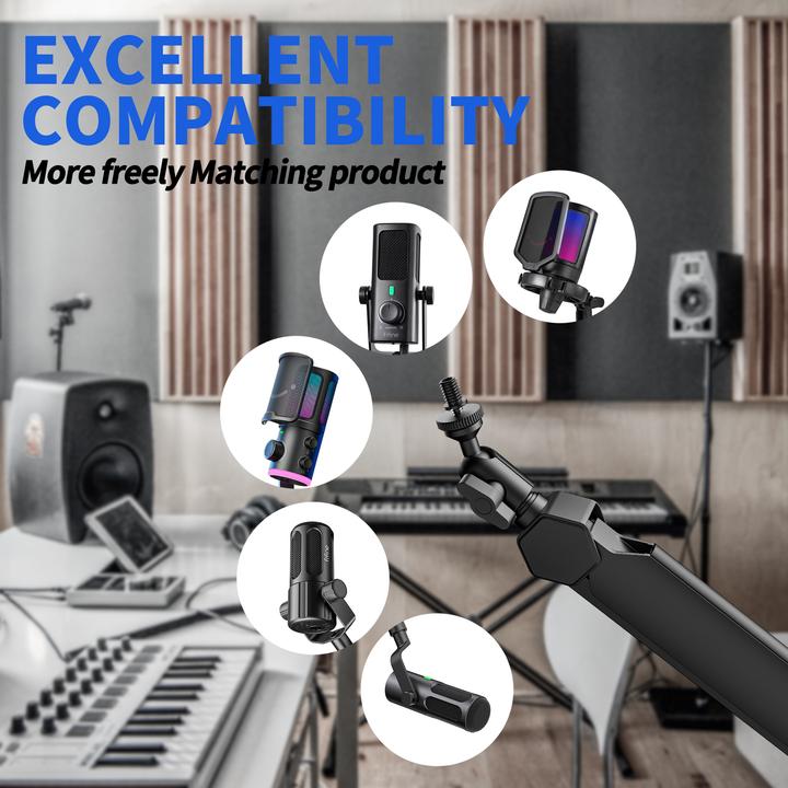 Image du produit Fifine BM66 Universal microphone arm stand with heavy bulk design
