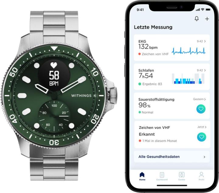 Produktbild Withings Scanwatch Horizon (43 mm)