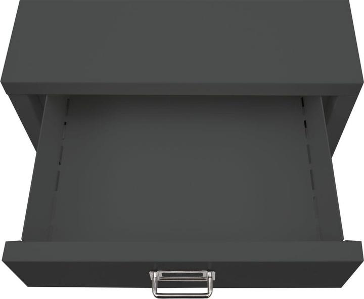 Produktbild Mendler Rollcontainer HWC-L49, Metall 75x40x41cm 5 Schubladen, dunkelgrau