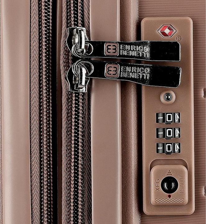 Actual product image Enrico Benetti Montréal - Set of 3 suitcases (L (90 - 115l))