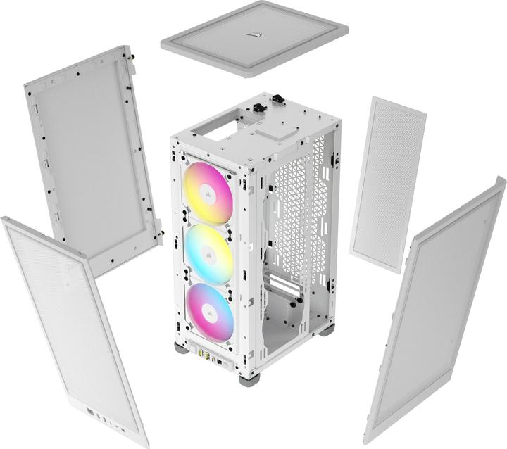 Image du produit Corsair iCUE 2000D RGB AIRFLOW Blanc (Mini-ITX)