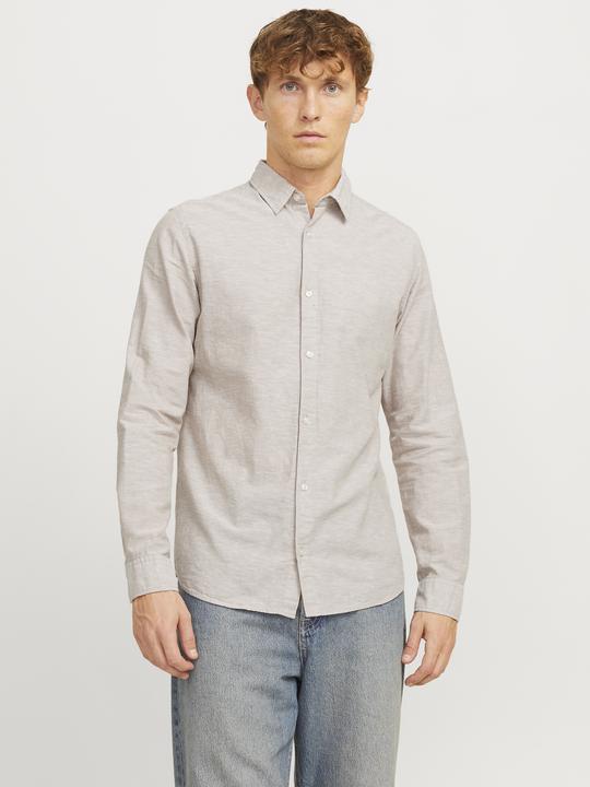 Produktbild Jack & Jones Jjebreeze Linen Blend Shirt Ls Sn (XXL)