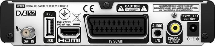 Produktbild Thomson THS210 TV Set-Top-Box Satellit (DVB-S2)