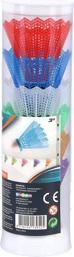 Actual product image Shuttlecocks Coloured 6 pieces