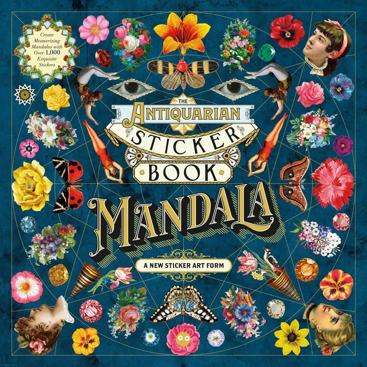 Actual product image The Antiquarian Sticker Book: Mandala