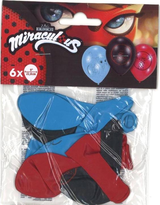Produktbild Riethmüller Luftballons Miraculous (6 x)
