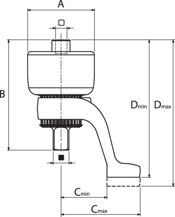 Produktbild Gedore Drehmomentvervielfältiger-Garnitur 1300 Nm (1/2", 270 Nm, 1300 Nm)