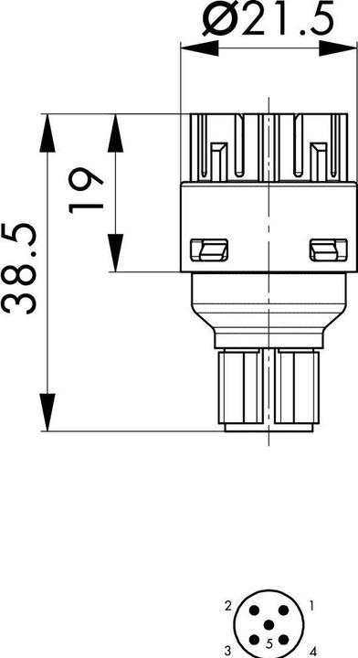 Image du produit Schlegel Élément de contact 2 NF, 1 NO à impulsion 1 pce