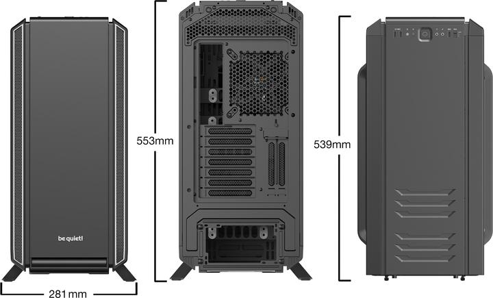 Produktbild be quiet! Silent Base 801 (ATX, mATX, Mini-ITX, E-ATX)