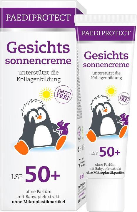 Immagine prodotto Paediprotect Crema solare per il viso (Crema solare viso, SPF 50+, 30 ml, 45 g)