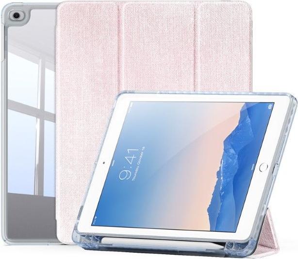 Actual product image iPad 9.7 (2017/2018), iPad Air / iPad Air 2 - Ducis Unid Series, aufstellbares Flip-Etui, Pink (iPad Air 2, IPad 9.7 (2017))