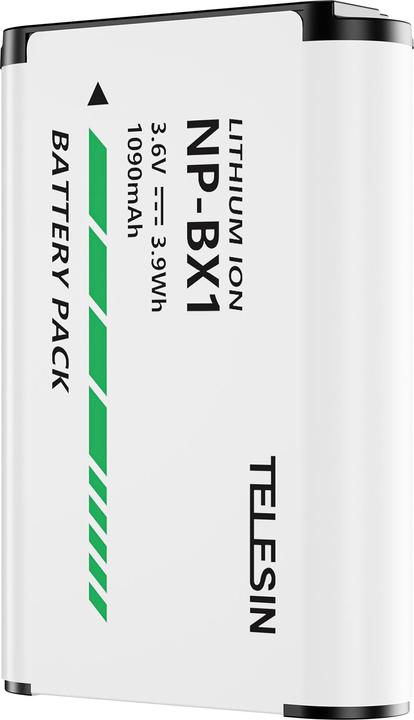 Actual product image Telesin NP-BX1 Camera Battery (1090mAh) for Sony ZV-1/ZV-1ll and other cameras (Camera battery)