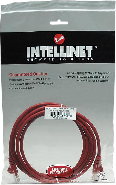Produktbild Intellinet Patch-Kabel (U/UTP, CAT5e, 2 m)