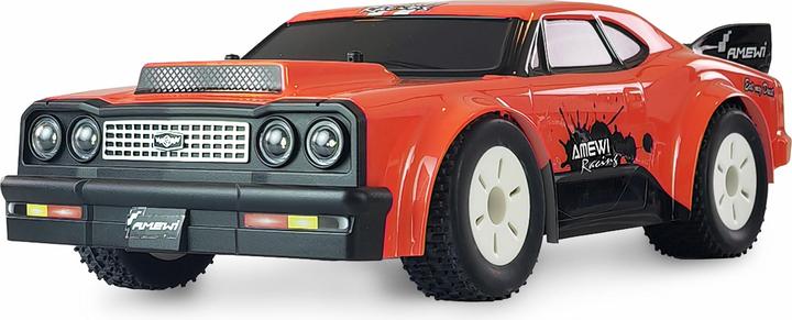 Image du produit Amewi Véhicule Drag Race DR1.6 brushed 4WD 1:16 RTR orange (RTR Prêt à fonctionner)