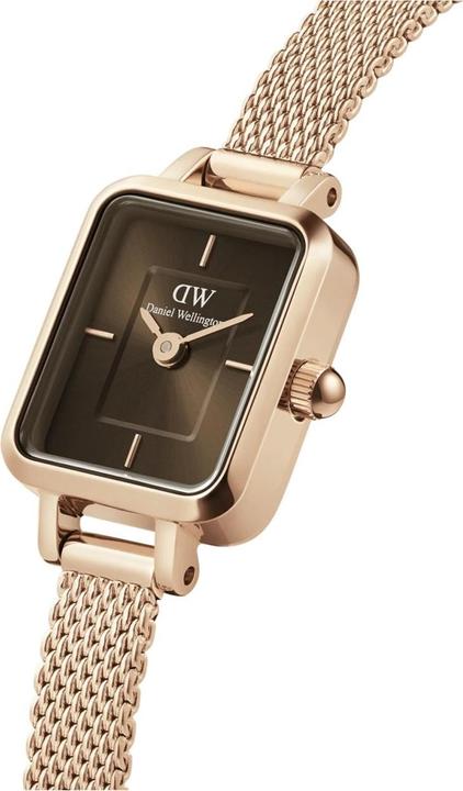 Immagine prodotto Daniel Wellington Quadro Mini Melrose Ambra Oro Rosa (Orologio da polso analogico)