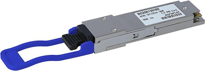 Actual product image CBO IBM 00D6222 compatible BlueOptics QSFP BO25K13610D