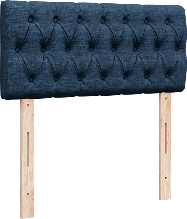 Produktbild VidaXL Bo x springbett mit Matratze 90 x 200 cm Stoff (90 x 200 cm, 90 x 200 cm)