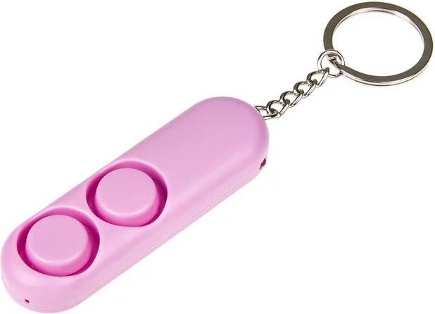 Actual product image Guard Personal alarm PIRANHA 2 sirens 130 dB pink (YC-001-PI)