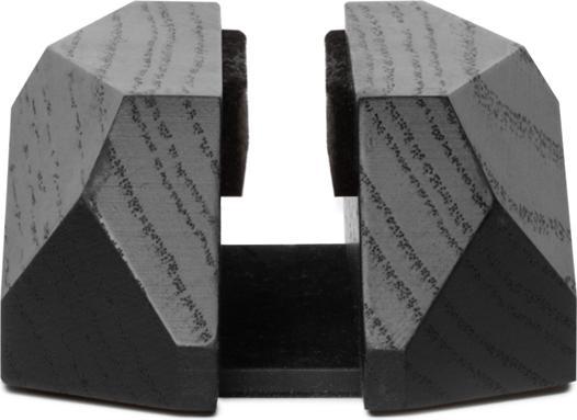 Actual product image Oakywood Laptop Dock - wooden dock for laptop - color Black -