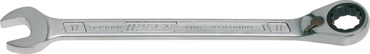Produktbild HAZET Knarren Ring-Maulschlüssel 606-12 ∙ Aussen Doppel-Sechskant-Tractionsprofil ∙ 12 mm (12 mm)