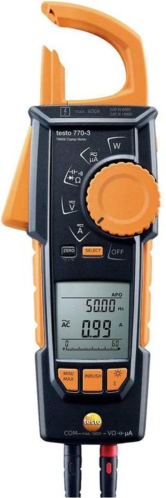 Immagine prodotto Testo 770-3 Pinza amperometrica digitale CAT III 1000 V, CAT IV 600V Display (conteggi): 6000 (CAT IV 600V, CAT III 1000V)