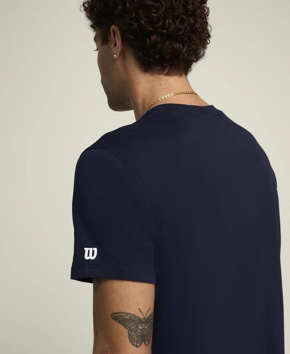 Immagine prodotto Wilson Maglietta grafica della squadra Unisex Navy (M)