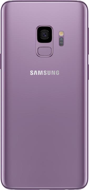 Actual product image Samsung Galaxy S9 (64 GB, Lilac Purple, 5.80", Hybrid Dual SIM, 12 Mpx, 4G)